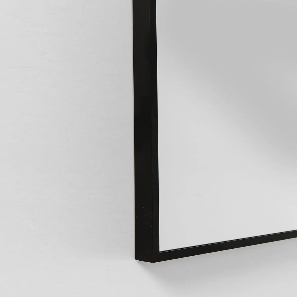 Smalle Spiegel Zwart 180x30 Cm - 30x180cm