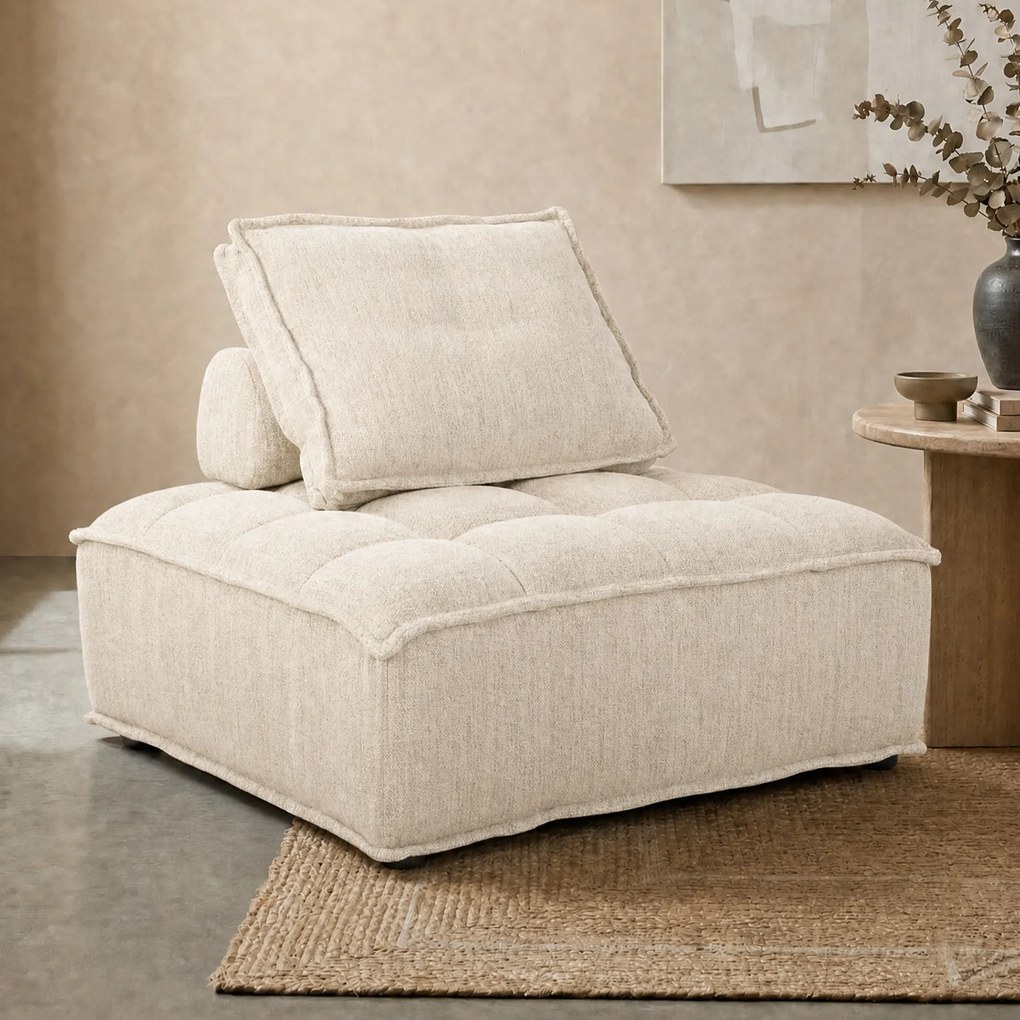 Kussen Fauteuil Beige