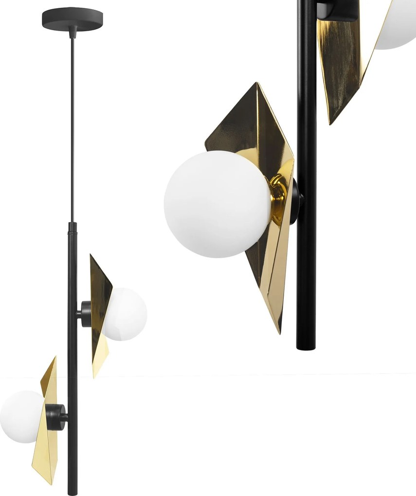 Lamp APP1410-CP BLACK GOLD