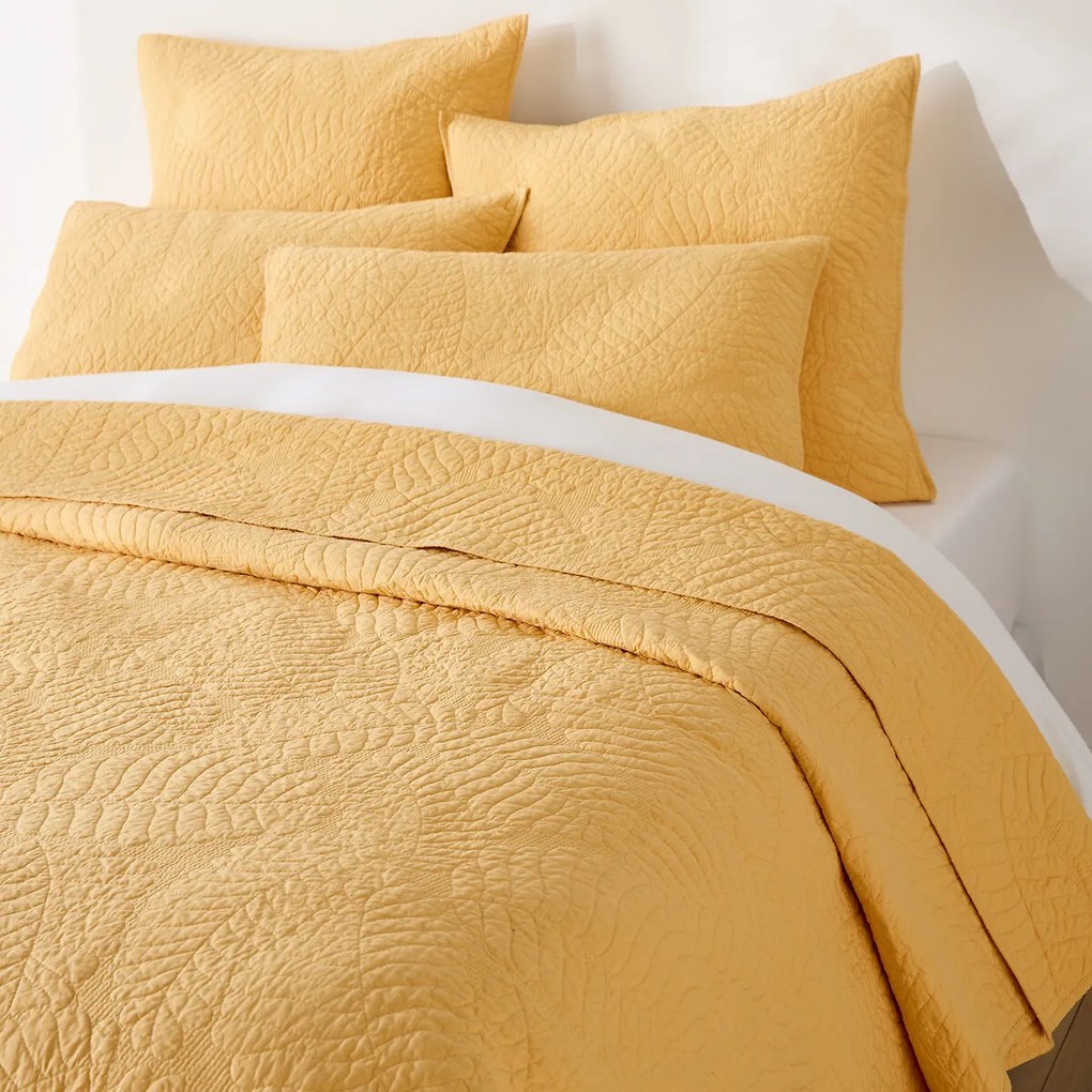 Gematelasseerde beddensprei in katoen Tropical