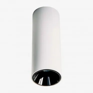 Led-opbouwplafondlamp Rond Ø5,7 Cm In Aluminium Luisiana Warm Wit 2700k & Wit – Zwart & 8 W & 23º - Sklum