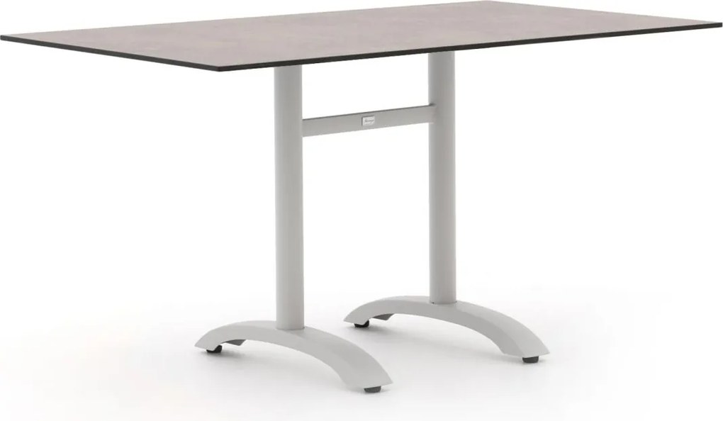 Tuin eettafel Bellagio  | Rechthoekig  | Tuintafel Kunststof | 140x80cm | 4 personen | Kees Smit Tuinmeubelen