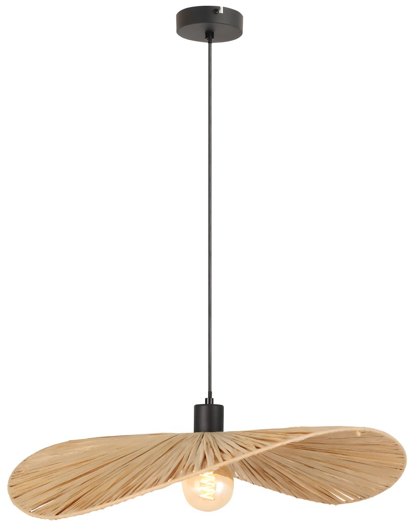 Hanglamp  APP1826-1CP NATURE BLACK