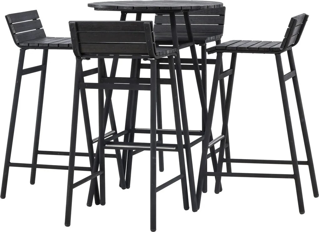 The Outsider Barset - Sem - Zwart - 5 delig - The Outsider