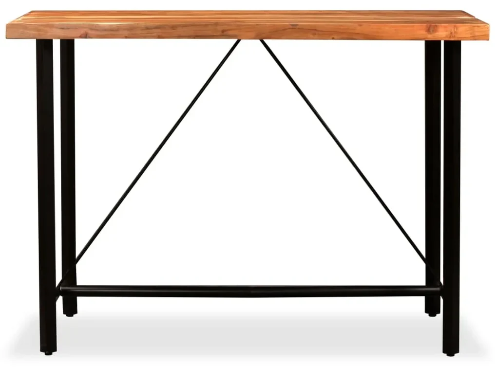 vidaXL Bartafel 150x70x107 cm massief acaciahout