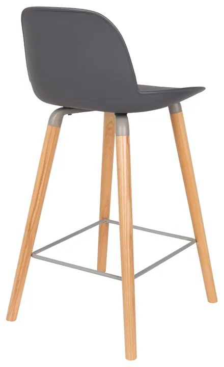 Zuiver Albert Kuip Design Barkruk Grijs