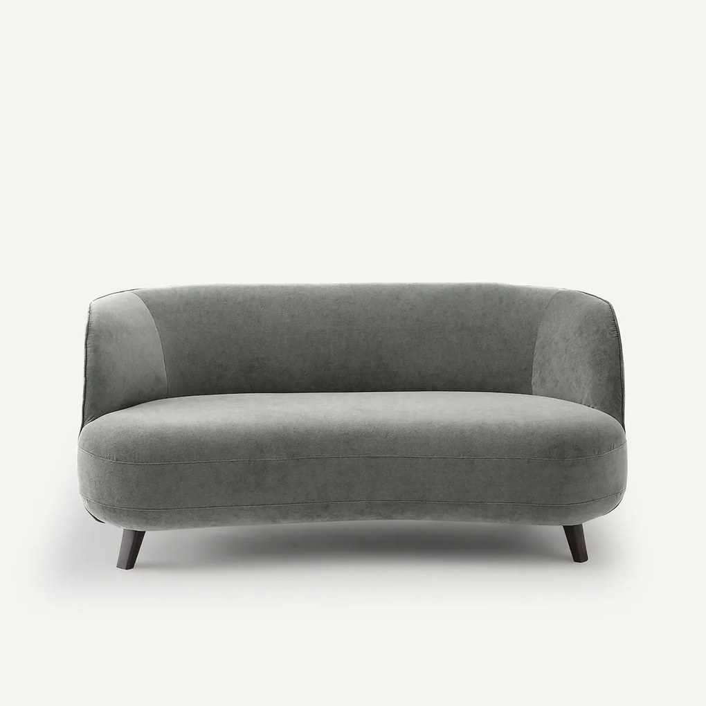 XS bank, 3-zits in stonewashed fluweel, Rosebury, ontwerp Emmanuel Gallina