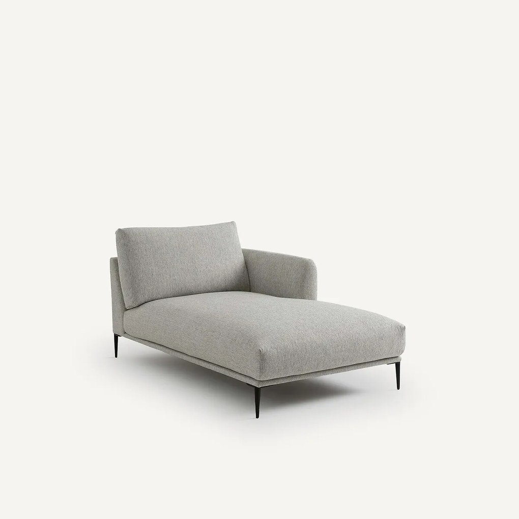 Longchair mêlee bouclette, Oscar design E.Gallina