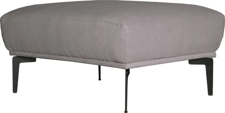 Tweedekans - Poef - Tulp - stof Sorro lichtgrijs 90