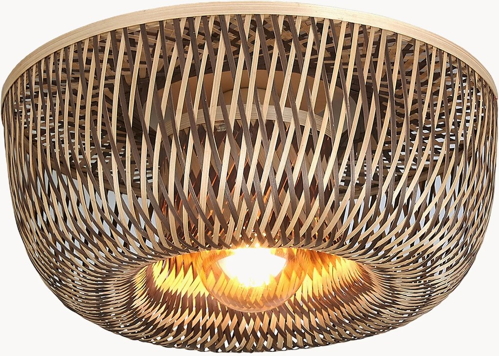 Plafondlamp Barbados van bamboehout