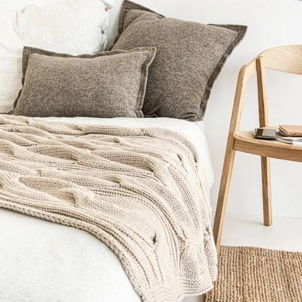 Moyha - Kussen Taupe - Beige