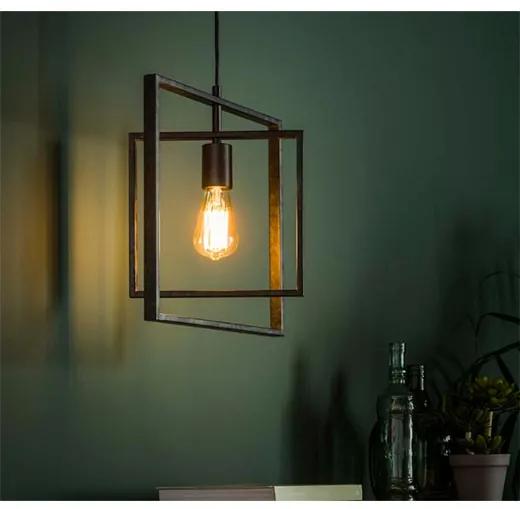 Miller 1-lichts Hanglamp Industrieel | Kalfort | Metaal | Charcoal   | Cavetown