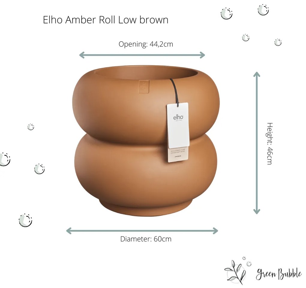 Pot Elho Amber Roll Bruin
