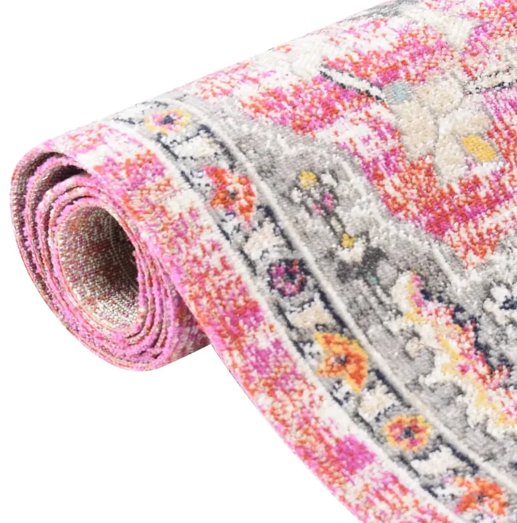 vidaXL Buitenkleed platgeweven 115x170 cm rood