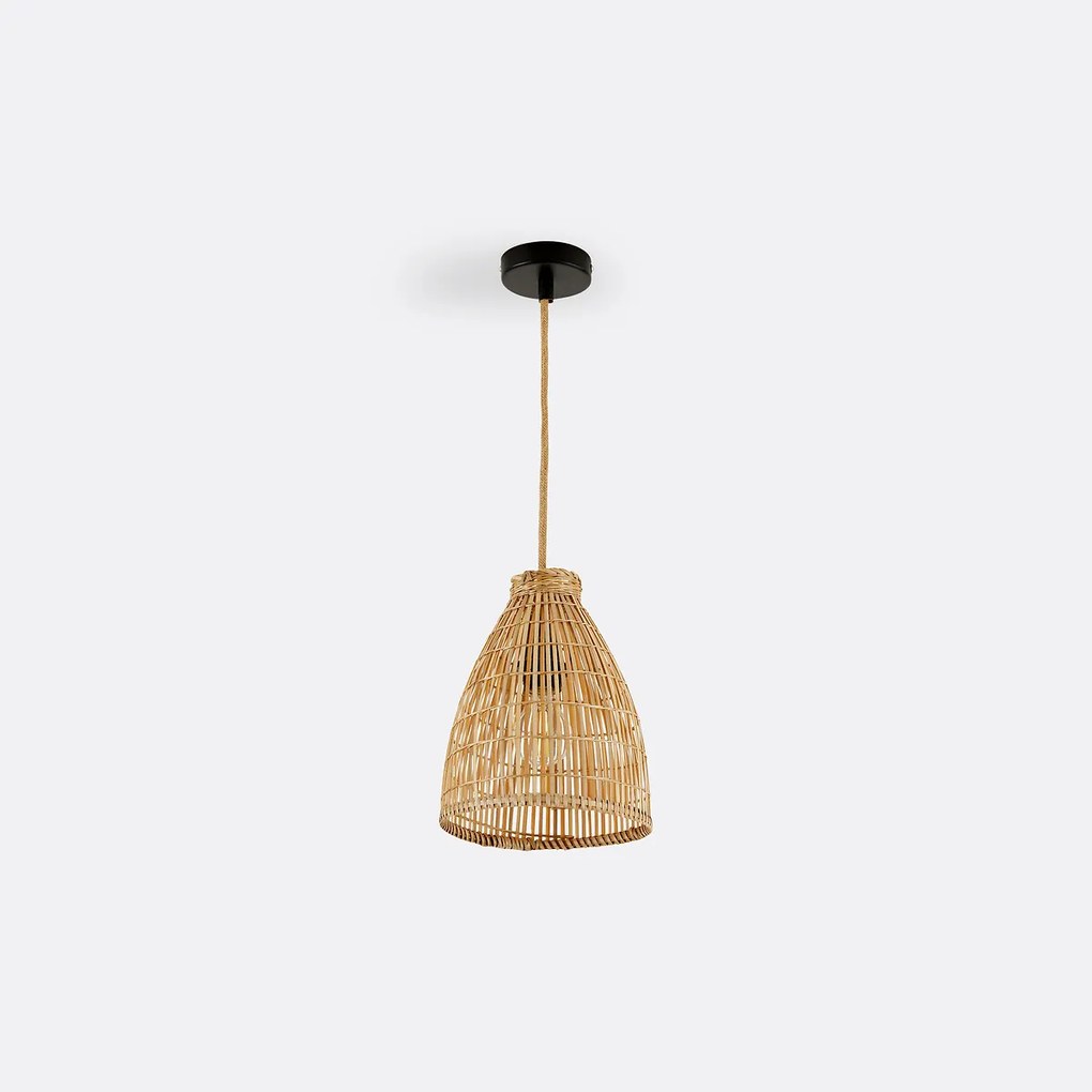 Hanglamp in bamboe Ø20 cm, Aleandro