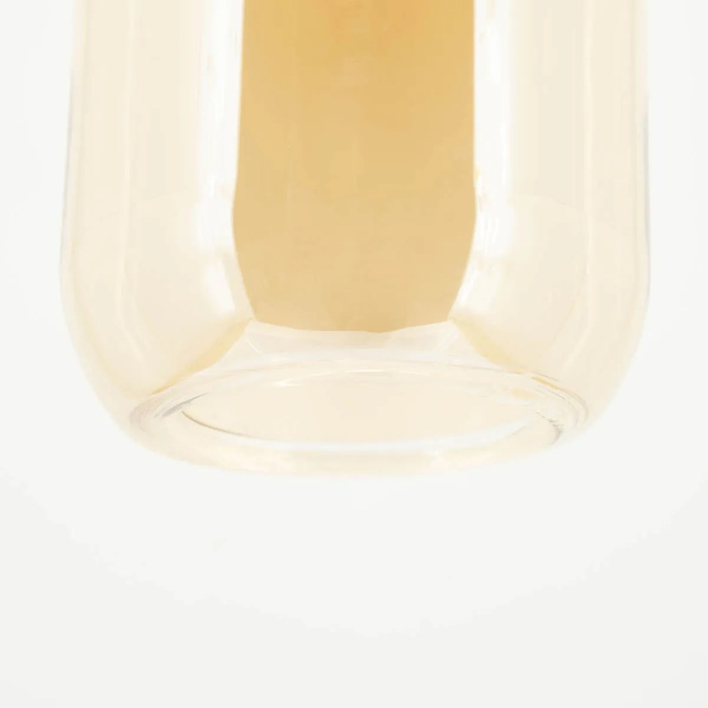 By-Boo Shona Enkele Hanglamp Amberglas