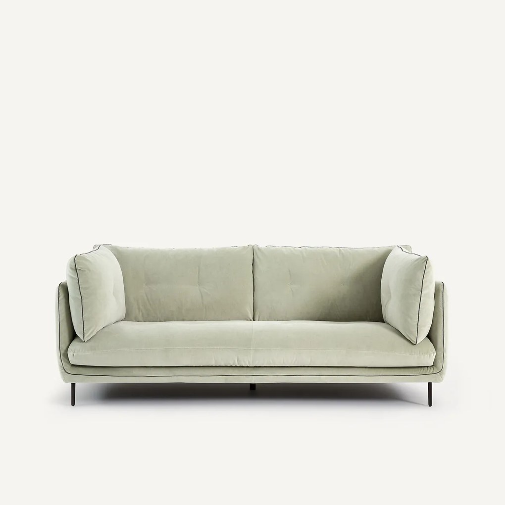 Compacte bank van stonewashed fluweel, BOTERO