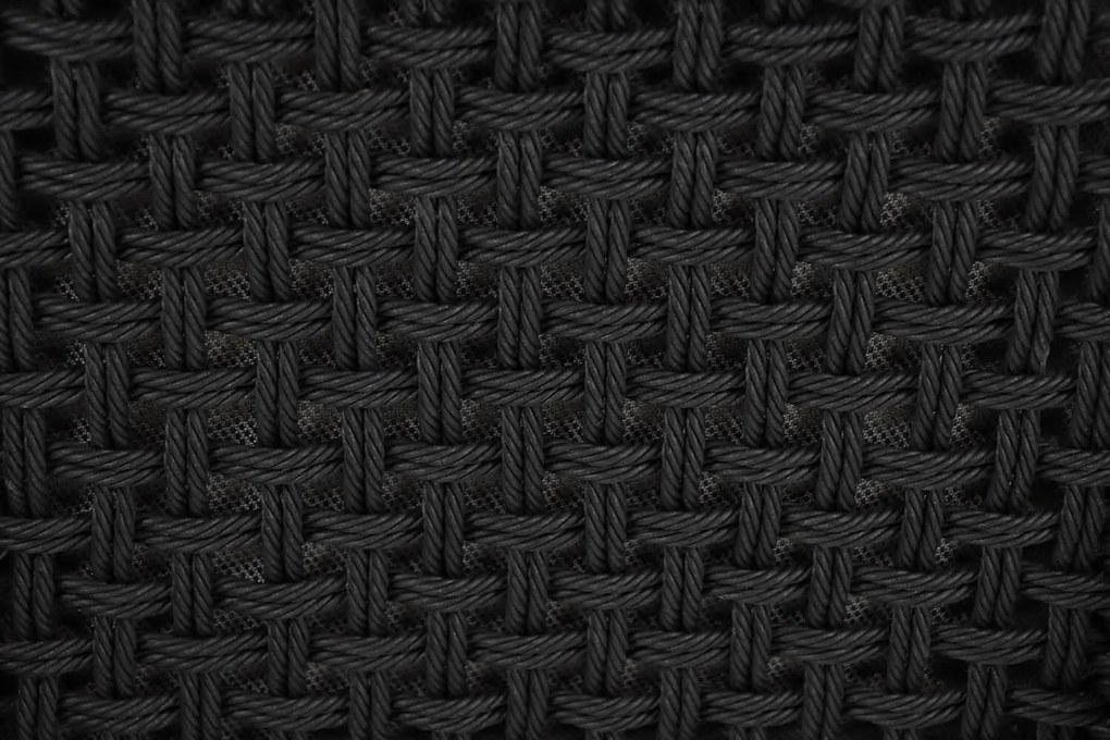 Tuinset Ronde Tuintafel 6 personen 150 cm Aluminium/rope Grijs Coco Ralph/Fabriano