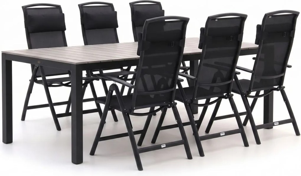 Diningset Forza  | 6 personen | Tuinset polywood | 7-delig | Kees Smit Tuinmeubelen