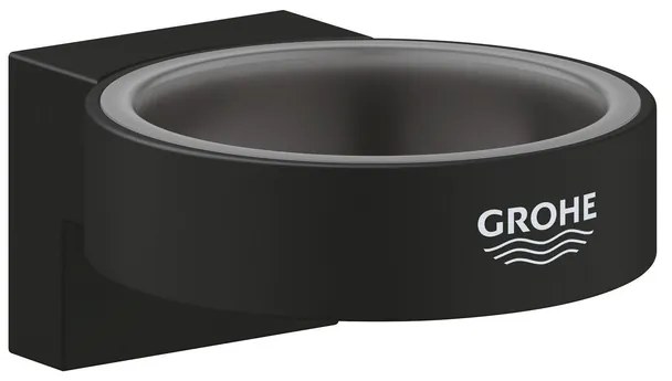 Grohe Selection Wandhouder - voor zeepdispenser/zeepchaal/glas - phantom black 41217kf0