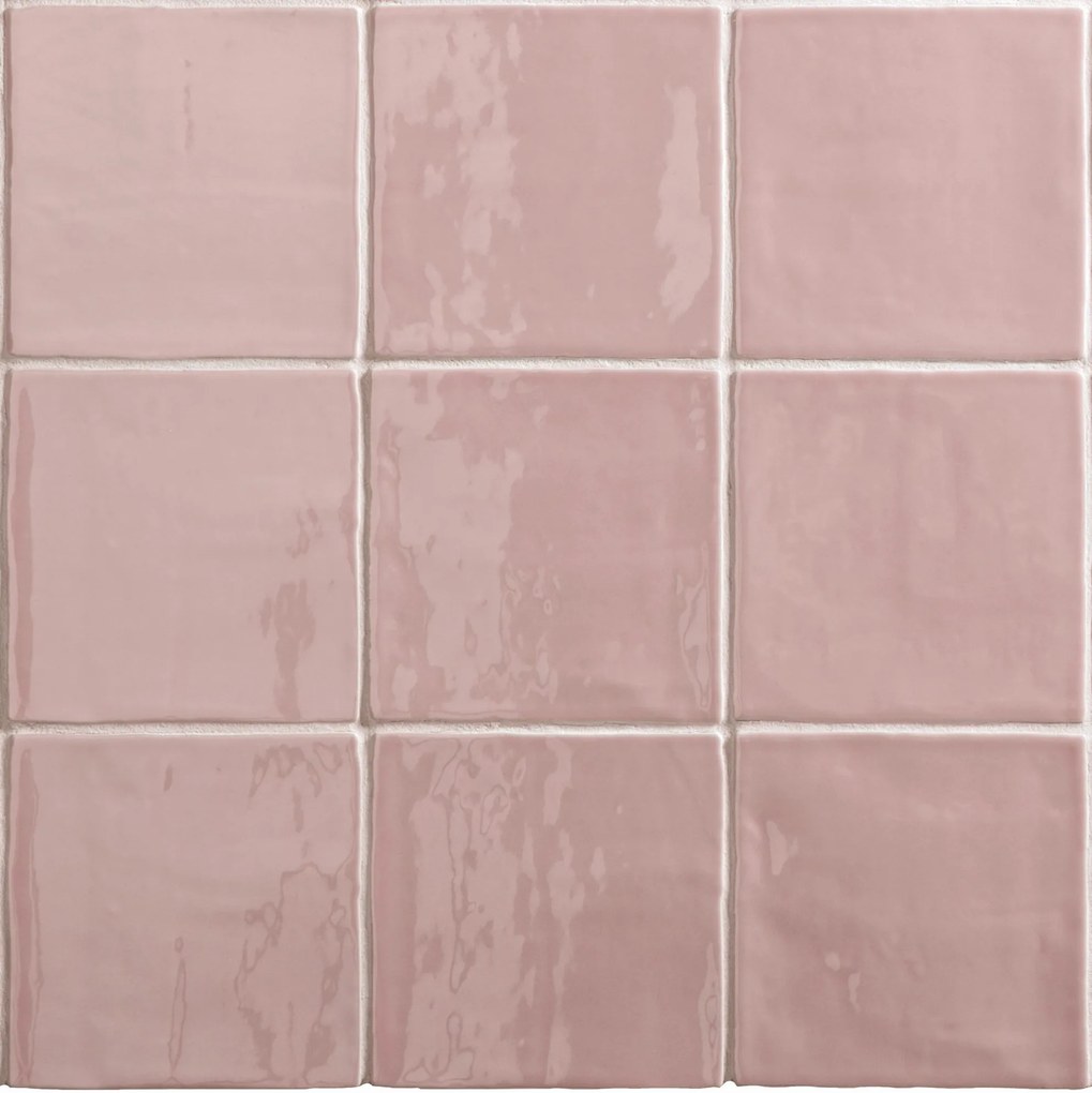 Jabo Oud Hollandse wandtegels roze 13x13