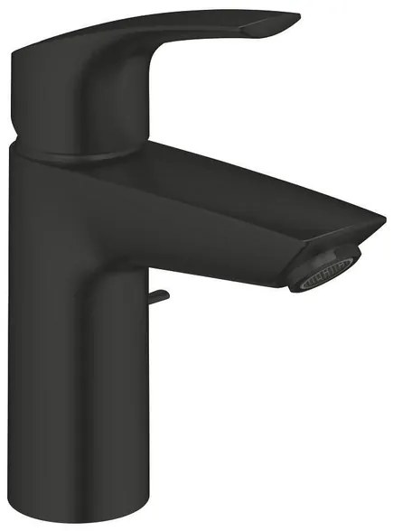 GROHE Eurosmart Wastafelmengkraan - S-size - met trekwaste - matte black 329262433