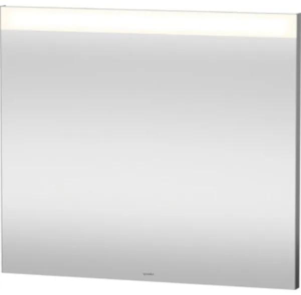 Duravit Best spiegel met LED verlichting horizontaal en indirecte wastafelverlichting 80x70cm m. verwarming en sensorschakelaar LM7856D0000