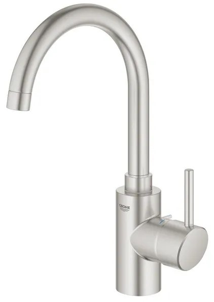 GROHE Concetto Keukenkraan - hoog - draaibare uitloop - supersteel geborsteld 32661dc3