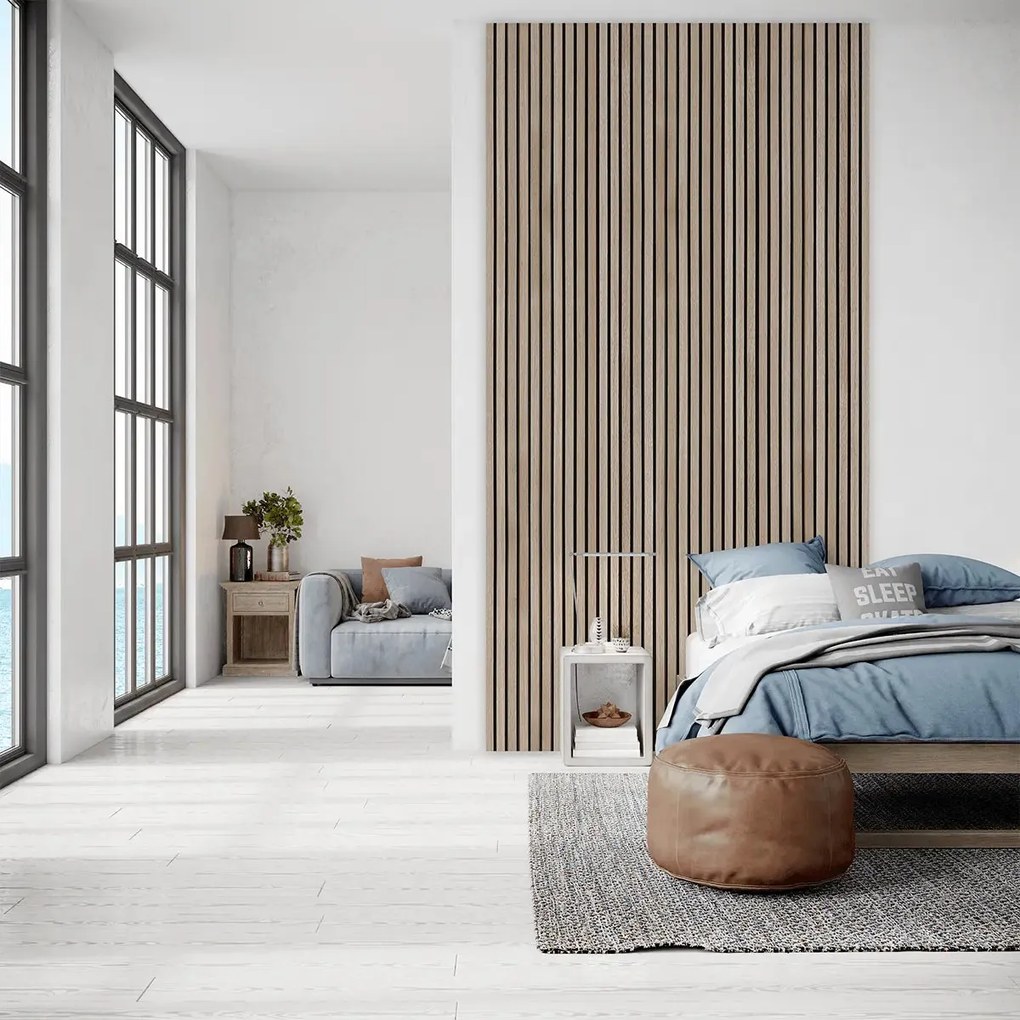 AkuPanel 300 cm Naturel Eiken   - Akoestische panelen