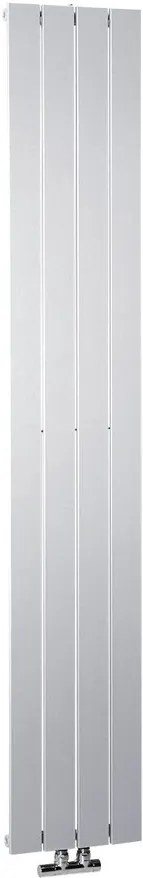 Sapho Colonna radiator zilver 30x180cm 614W
