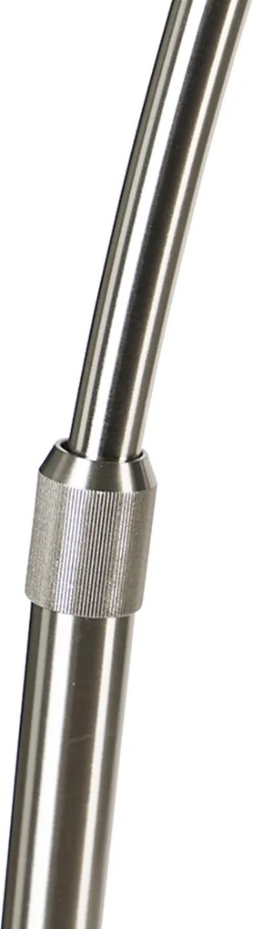 Vloerlamp staal met kap donkergroen 50cm - XXL