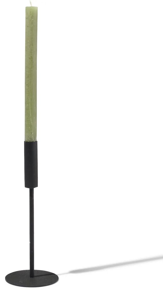 HEMA Kandelaar Ø10.5x26 - Metaal Zwart (zwart)