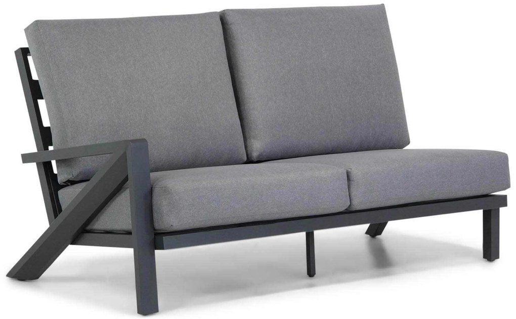 Dining Loungeset 5 personen Aluminium Grijs Santika Furniture Santika Cinta