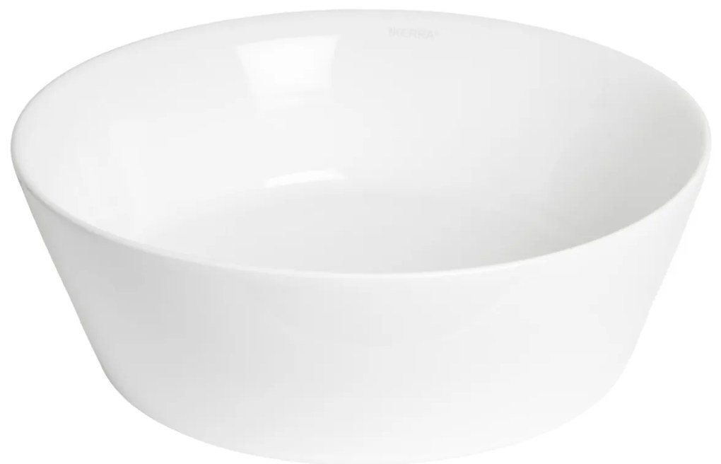 Kerra KR79 waskom rond glans wit 36x36x12cm