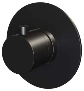 Brauer Black Edition inbouw badkraan met badvulcombinatie en staafhanddouche zwart mat