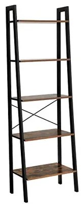 Loods 1 Boekenrek (5 planken) - 56x34.5x172 cm