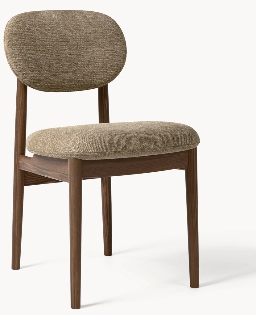 Gestoffeerde stoel Ash van essenhout 5