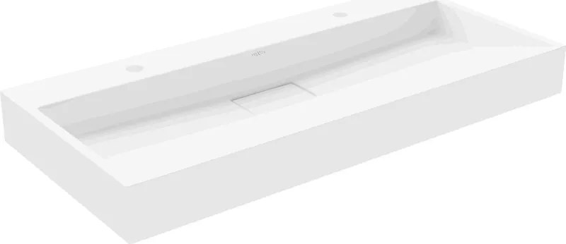 Mexen Ava opzetwastafel van composiet 2/O 100 x 46 cm, wit - 23011002