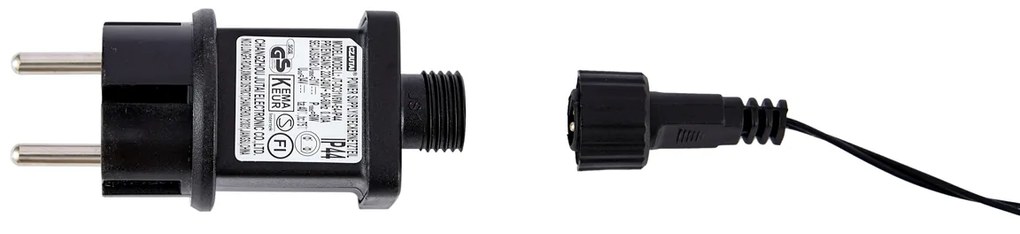 Kerst kerstboom zwart incl. LED IP44 - Brilli