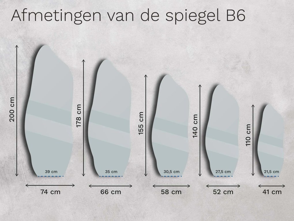 Spiegel Base B6