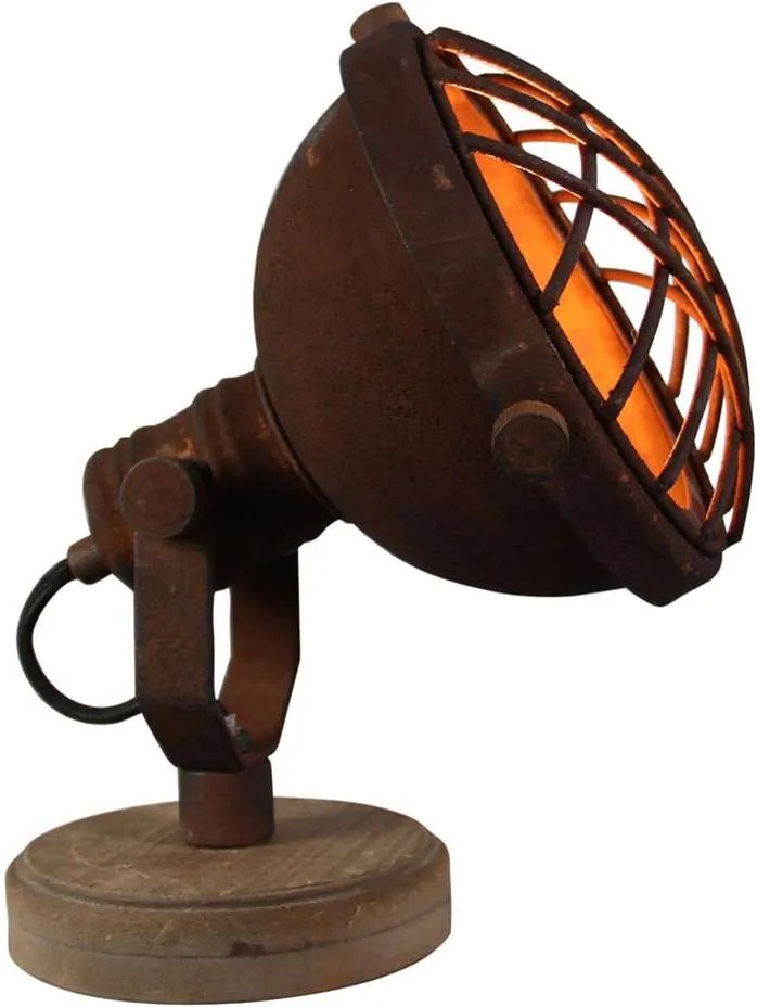 Brilliant tafellamp Mila - roest - Leen Bakker