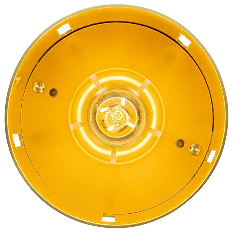 Design plafondlamp goud met lichteffect - Yana