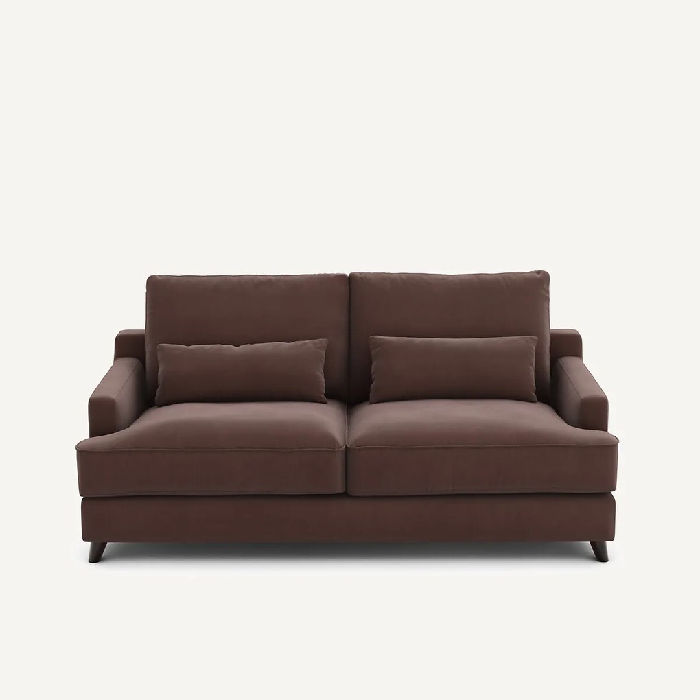 Slaapbank in linnen fluweel, ALWINE