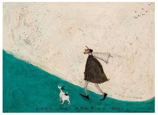 Kunstdruk Sam Toft - Keep On Keeping On