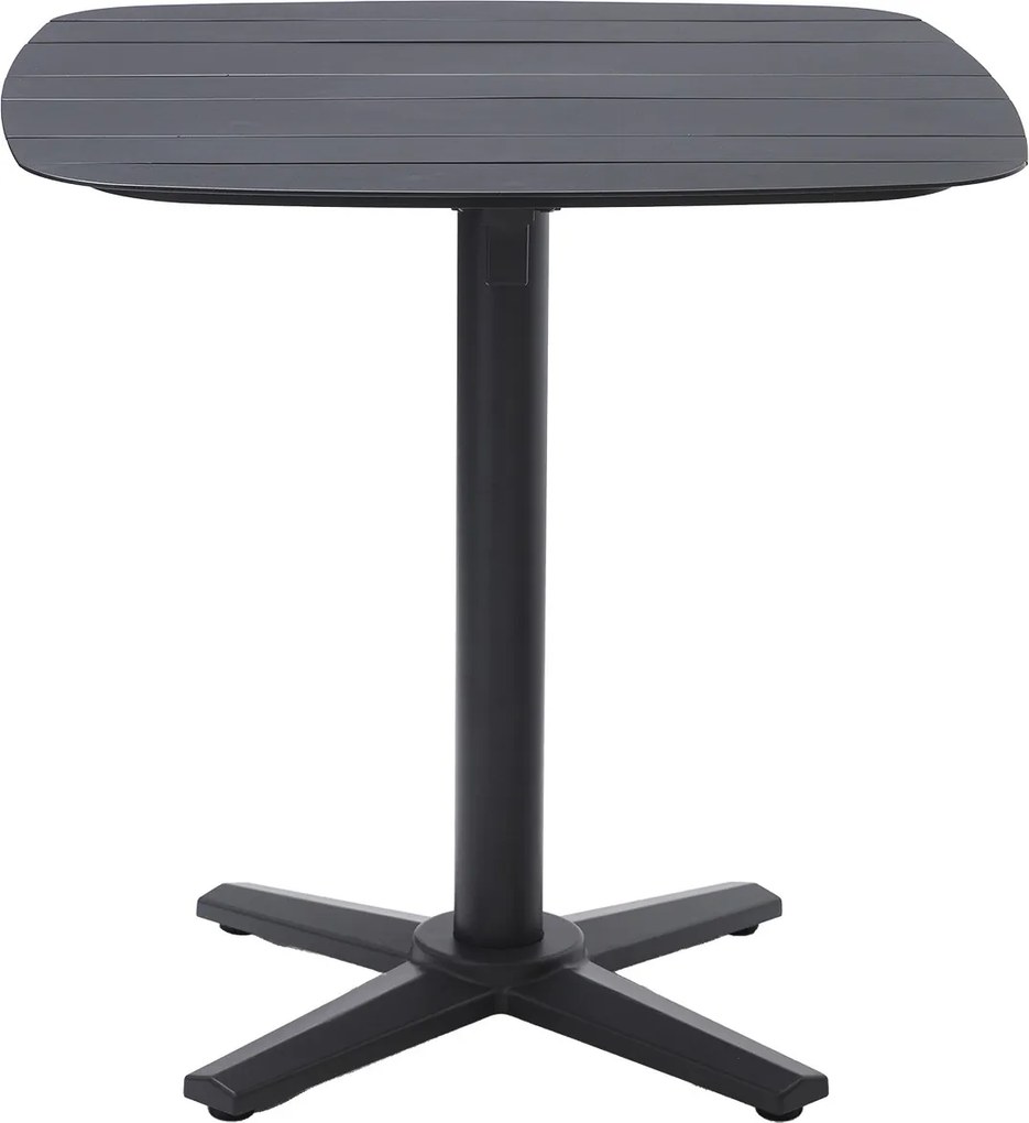 Garden Impressions Franky bistro tuintafel inklapbaar 75x75 cm - donker grijs