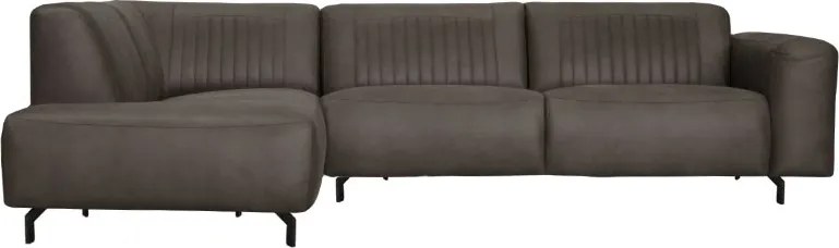 Hoekbank - Bolero - links - stof Kentucky antraciet 01