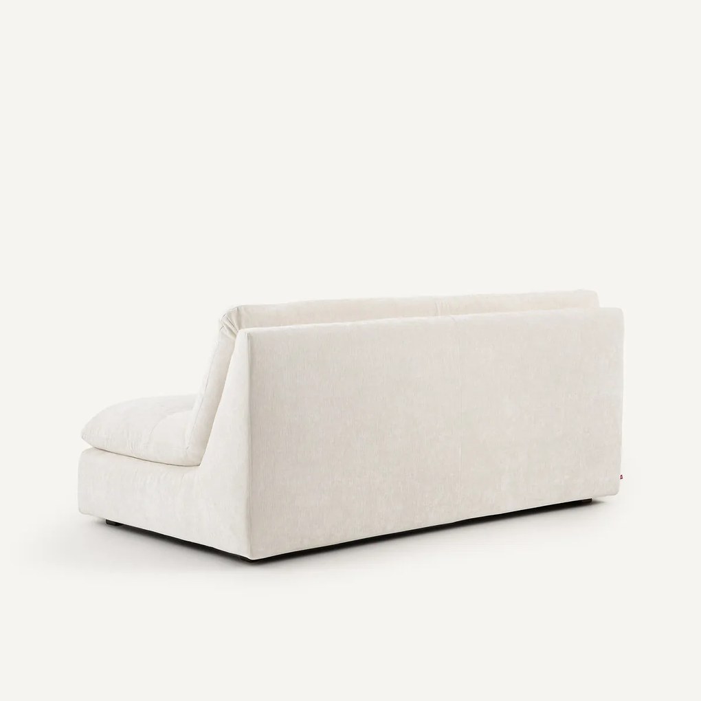 Modulaire 3-zits bank in chenille fluweel, Giuliano