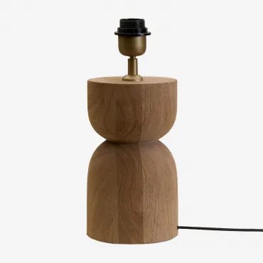 [*]voet Voor Tafellamp Diniz ↑20 Cm & Mangohout - Sklum