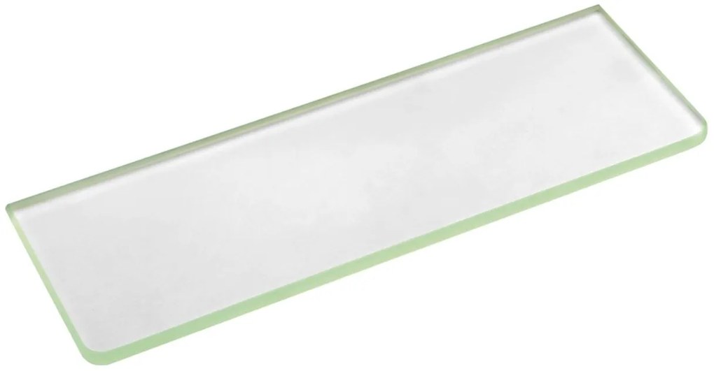 Sapho Shelf glazen planchet 90x10x0,8 cm melkglas