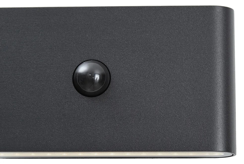 Wandlamp zwart lux sensor magnetisch incl. LED oplaadbaar - Batt